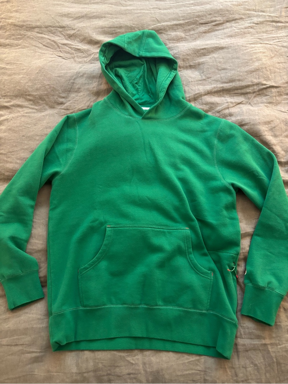 Imperfects. Icon Hoodie in Midway Fleece in Bonsai